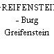 GREIFENSTEIN - Burg Greifenstein
