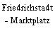Friedrichstadt - Marktplatz