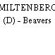 MILTENBERG (D) - Beavers