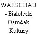 WARSCHAU - Bialolecki Osrodek Kultury