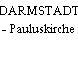 DARMSTADT - Pauluskirche
