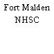 Fort Malden NHSC