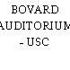 BOVARD AUDITORIUM - USC