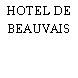 HOTEL DE BEAUVAIS