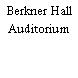 Berkner Hall Auditorium