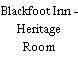 Blackfoot Inn - Heritage Room