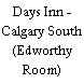 Days Inn - Calgary South (Edworthy Room)