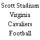 Scott Stadium Virginia Cavaliers Football