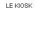 LE KIOSK