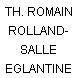 TH. ROMAIN ROLLAND- SALLE EGLANTINE