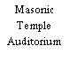 Masonic Temple Auditorium