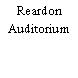 Reardon Auditorium