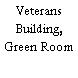 Veterans Building, Green Room