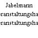 Jabelmann Veranstaltungshalle