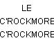 LE C'ROCKMORE
