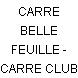 CARRE BELLE FEUILLE - CARRE CLUB