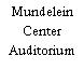 Mundelein Center Auditorium