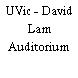 UVic - David Lam Auditorium