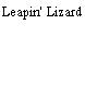 Leapin' Lizard