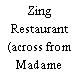 Zing Restaurant (across from Madame Walker Theatre)