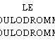 LE BOULODROMME