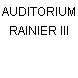 AUDITORIUM RAINIER III