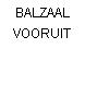 BALZAAL VOORUIT