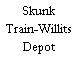 Skunk Train-Willits Depot