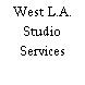 West L.A. Studio Services