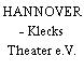 HANNOVER - Klecks Theater e.V.