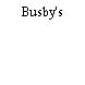 Busby's