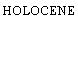 HOLOCENE
