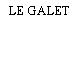 LE GALET