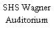 SHS Wagner Auditorium