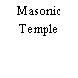 Masonic Temple