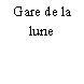 Gare de la lune