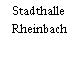 Stadthalle Rheinbach