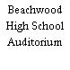 Beachwood High School Auditorium