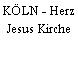 KÖLN - Herz Jesus Kirche
