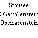 Stausee Oberrabenstein
