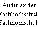 Audimax der Fachhochschule