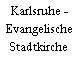 Karlsruhe - Evangelische Stadtkirche