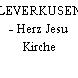 LEVERKUSEN - Herz Jesu Kirche