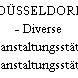 DÜSSELDORF - Diverse Veranstaltungsstätten