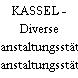 KASSEL - Diverse Veranstaltungsstätten