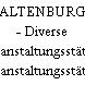 ALTENBURG - Diverse Veranstaltungsstätten