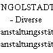 INGOLSTADT - Diverse Veranstaltungsstätten