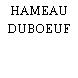 HAMEAU DUBOEUF