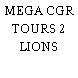 MEGA CGR TOURS 2 LIONS