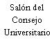 Salón del Consejo Universitario